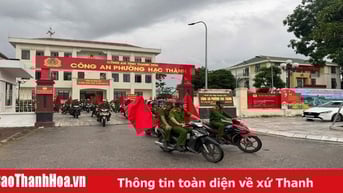 Công an phường Hạc Thành sẽ tiếp công dân tại 3 địa điểm