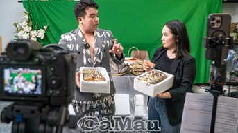 Cua Cà Mau lên sàn thương mại điện tử