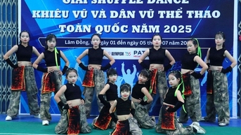 Giải Shuffle Dance, Khiêu vũ và Dân vũ thể thao toàn quốc năm 2025