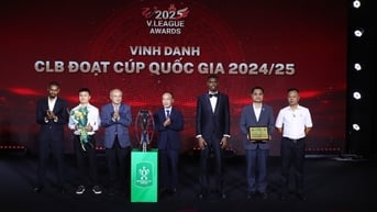 Bộ trưởng Lương Tam Quang thưởng đội CAHN 1 tỉ đồng, thầy trò HLV Polking vươn ra châu Á