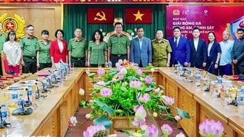 Khởi động Giải Bóng đá Công an, Cảnh sát các nước ASEAN mở rộng năm 2025