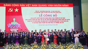 Chi tiết 96 xã, phường, đặc khu của tỉnh Quảng Ngãi từ 1-7-2025