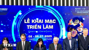 Khai mạc Triển lãm quốc tế lần thứ 21 về Cơ khí chính xác và Sản xuất chế tạo