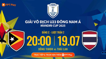 Nhận định U23 Timor Leste vs U23 Thái Lan, 20h00 ngày 19/7: 'Voi chiến' thị uy sức mạnh