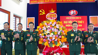 Đảng bộ Phòng Chính trị (Đảng bộ Quân sự tỉnh Lào Cai): Tiếp tục nâng cao năng lực công tác tham mưu