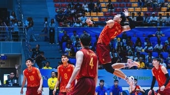Bóng chuyền nam Việt Nam thắng Philippines tại chặng 2 SEA V.League