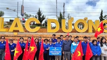 Nhiều hoạt động phục vụ cộng đồng tại xã Lạc Dương