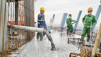 Hoàn thành cất nóc tháp kiểm soát không lưu Sân bay Long Thành