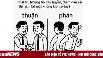 Từ nào để nguyên nhất trí đồng tình, bỏ huyền thêm sắc lật mặt quá nhanh?