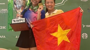 Tài năng 17 tuổi Jolie Lam vô địch World Pickleball Championship 2025