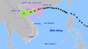 Bão số 3 cách Quảng Ninh khoảng 120km, dự báo 5 tỉnh chịu tác động mạnh nhất