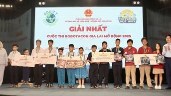 Gia Lai: Ươm mầm STEM từ sân chơi Robotacon
