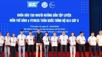 Liên đoàn Cử tạ - Thể hình Việt Nam tổ chức khóa đào tạo thể hình và fitness tại TP HCM