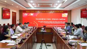 Cơ quan Ủy ban Kiểm tra Trung ương nghiệm thu phần mềm phục vụ công tác kiểm tra, giám sát của Đảng