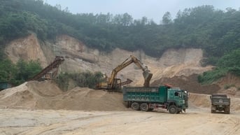 Công suất khai thác mỏ khoáng sản vật liệu xây dựng đạt hơn 3 triệu m3/năm - Báo Cao Bằng điện tử
