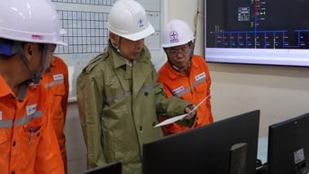 Điện lực miền Bắc chủ động triển khai phương án ứng phó với bão số 3 theo phương châm “4 tại chỗ”
