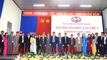 Đại hội Đại biểu xã Hiệp Thạnh lần thứ I, nhiệm kỳ 2025 - 2030 thành công tốt đẹp