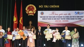 Trao giải báo chí toàn quốc về ngành Tài chính lần thứ IX: VietNamNet đạt giải B