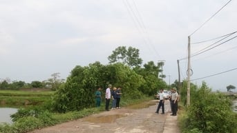 Xã Quảng Bị không bị động, bất ngờ trước mưa lớn, lũ sông Bùi