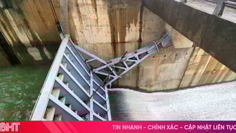 Hà Tĩnh chủ động xả tràn hồ chứa trước dự báo mưa lớn