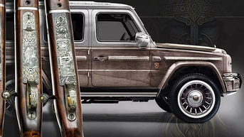 SUV siêu sang Mercedes G-Viking cho đại gia thích vũ khí cổ