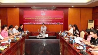 Lãnh đạo Cục TDTT Việt Nam làm việc với Ủy ban Olympic Việt Nam