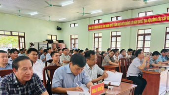 Đại biểu HĐND tỉnh tiếp xúc cử tri tại xã Tân Thành