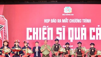 Ra mắt chương trình truyền hình “Chiến sĩ quả cảm” tôn vinh lực lượng Công an nhân dân
