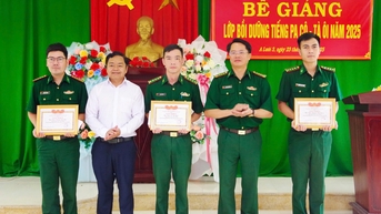 Bế mạc lớp bồi dưỡng tiếng dân tộc thiểu số Pa Cô - Tà Ôi