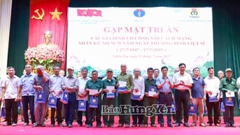 Công đoàn Y tế Việt Nam tri ân thương binh, bệnh binh, người có công với cách mạng