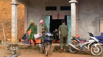 Xã Bắc Hà di chuyển 388 người dân đến nơi an toàn