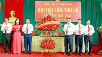 Đại hội Đảng bộ Sở Tài chính lần thứ VII thành công tốt đẹp