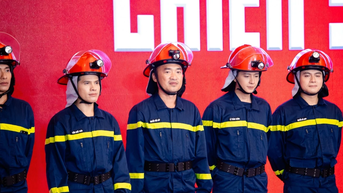 Tiến Luật, Kiều Minh Tuấn, Quốc Thiên tham gia truyền hình quốc tế về công an
