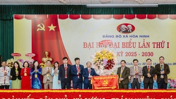 Hòa Ninh: Đoàn kết, quyết tâm đưa xã vươn lên bước vào kỷ nguyên mới