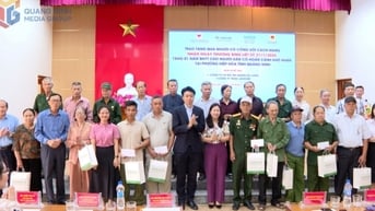 Thiết thực nhiều hoạt động tri ân, thiện nguyện tại phường Hiệp Hòa và Phong Cốc