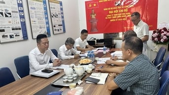 Chi bộ Công ty TNHH MTV Ứng dụng và Phát triển công nghệ tổ chức Đại hội Chi bộ lần thứ IV