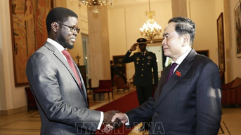 Chủ tịch Quốc hội Trần Thanh Mẫn hội kiến Tổng thống Senegal