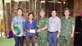 Lực lượng vũ trang Thái Nguyên góp sức dựng những mái ấm nghĩa tình