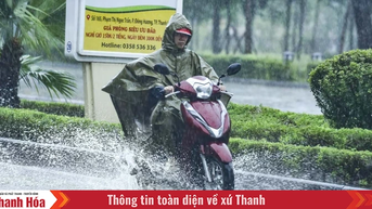 Từ nay đến 25/7, miền núi Thanh Hóa mưa to, có nơi trên 120mm