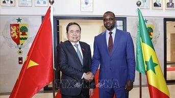 Chủ tịch Quốc hội Trần Thanh Mẫn hội kiến Thủ tướng Senegal 