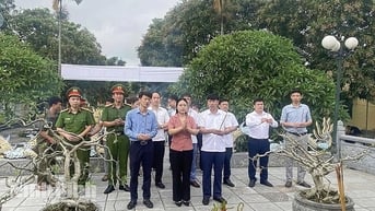 Xã Yên Mô tổ chức dâng hương tưởng niệm các Anh hùng, liệt sĩ nhân kỷ niệm 78 năm ngày Thương binh-Liệt sĩ