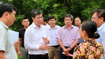 Phó Chủ tịch UBND tỉnh Lâm Đồng Nguyễn Hồng Hải kiểm tra các dự án trọng điểm khu vực Đông Nam tỉnh