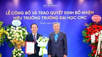 Ông Nguyễn Thanh Tùng giữ chức vụ Hiệu trưởng Trường Đại học CMC