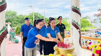Tuổi trẻ Quảng Trị: Sôi nổi các hoạt động tri ân