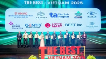 Nha khoa Hoa Hồng Phương Đông lọt Top 5 hệ thống nha khoa hàng đầu Việt Nam