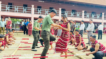Công an Đồng Nai tổ chức giao lưu văn hóa cồng chiêng với đồng bào Chơro