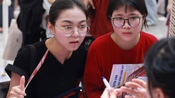 Học viện Ngân hàng quy định điểm chuẩn khối C cao hơn khối còn lại 2,5 điểm
