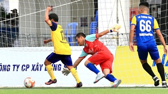 Cong Nham ស៊ុតបានបីគ្រាប់ Hat-trick, Minh 'kid' ស៊ុតបញ្ចូលទីបានពីរដងក្នុងរឿងភាគដែលបង្កើតនៅសាកលវិទ្យាល័យ Dong Thap