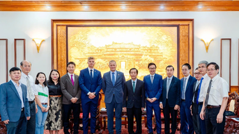 Đại sứ Đan Mạch và lãnh đạo Carlsberg Việt Nam thăm và làm việc với lãnh đạo TP. Huế, tiếp tục khẳng định cam kết hợp tác lâu dài và phát triển bền vững