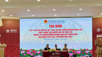 ក្រសួងអប់រំ និងបណ្តុះបណ្តាល ស្វែងរកយោបល់លើគម្រោងបណ្តុះបណ្តាលធនធានមនុស្សប្រកបដោយគុណភាពខ្ពស់សម្រាប់ជនជាតិភាគតិច